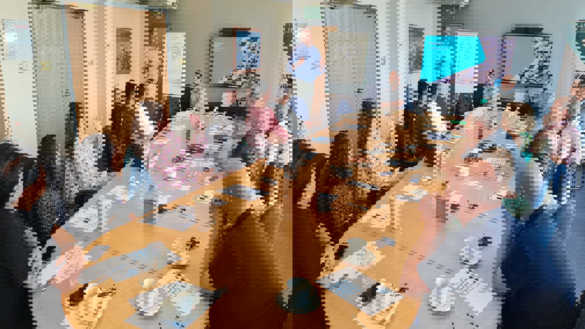 Mike Speaking At Local Team Day 2023