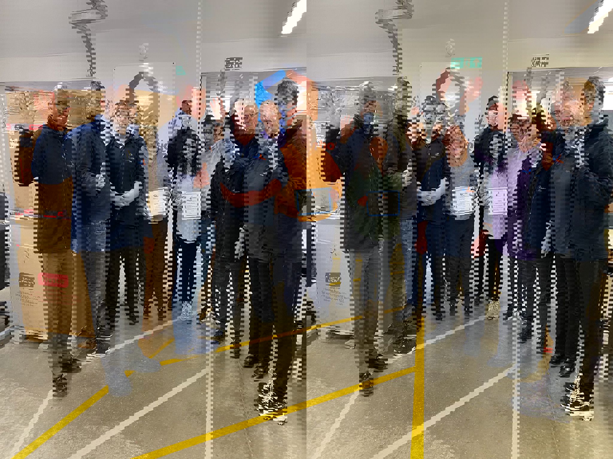 London NW Volunteer At Watford Workshop